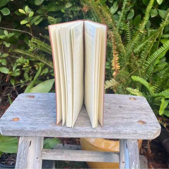 New Handmade Laser Engraved Teal Blue/Green Notebook/Daily Planner - Picture 5 of 8